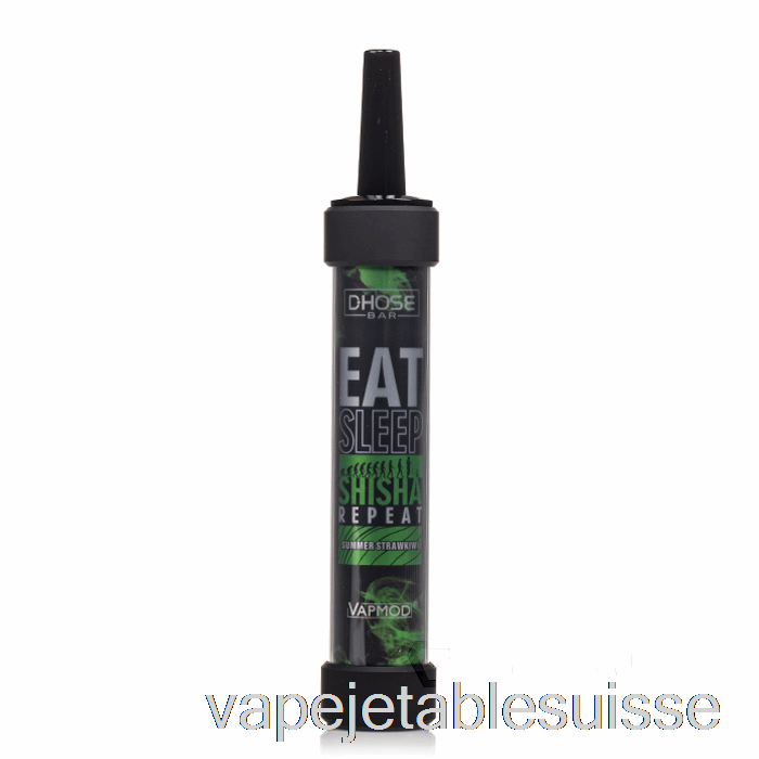 Vape Suisse Vapmod Dhose Bar 12000 Paille D'été Jetable Kiwi